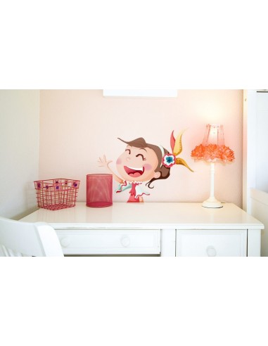 Stickers Monde,Sticker Europe: Fille Française Stickers Monde,Sticker Europe: Fille Française