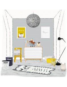 Tapis animaux,Tapis Enfant: Chat Charlie 2