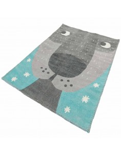 Tapis animaux,Tapis Enfant: Chien Annibal Vintage 2