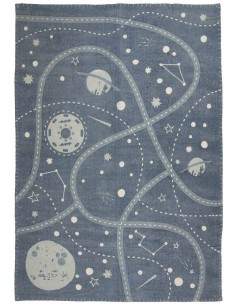 Tapis à thème,Tapis Enfant: Espace Little Galaxy 2