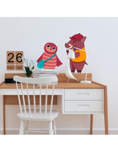 Stickers Forêt,Sticker forêt: Sanglier Stickers Forêt,Sticker forêt: Sanglier