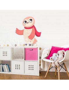 Stickers Forêt,Sticker forêt: Chouette 2