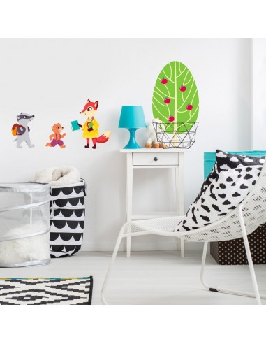 Stickers Forêt,Sticker forêt: Frise Écoliers Stickers Forêt,Sticker forêt: Frise Écoliers