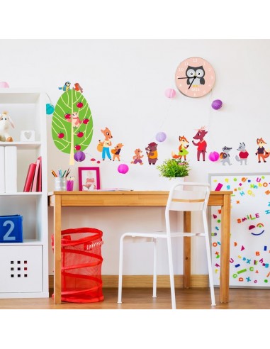 Stickers Forêt,Sticker Forêt: Grande Frise Forêt Stickers Forêt,Sticker Forêt: Grande Frise Forêt