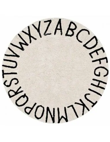 Tapis Lavables,Tapis Enfant: Rond ABC