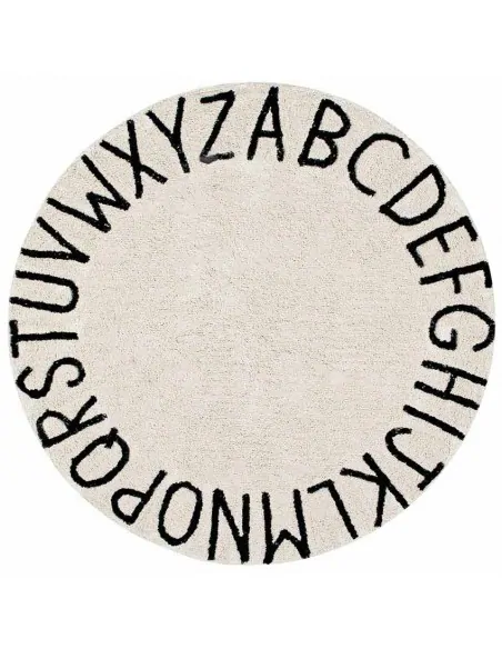 Tapis Lavables,Tapis Enfant: Rond ABC