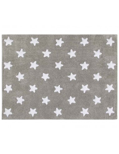 Tapis Lavables,Tapis Enfant: Étoiles Blanches Tapis Lavables,Tapis Enfant: Étoiles Blanches