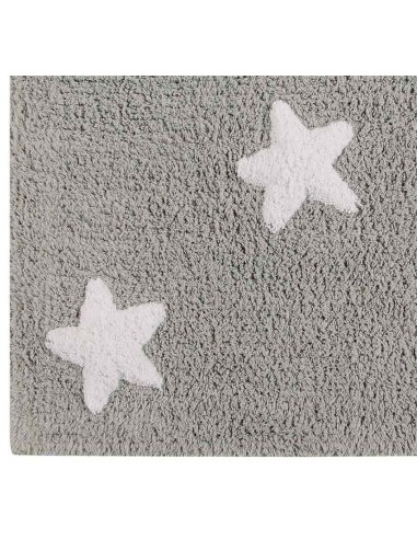 Tapis Lavables,Tapis Enfant: Étoiles Blanches Tapis Lavables,Tapis Enfant: Étoiles Blanches