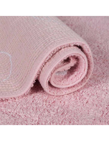 Tapis Lavables,Tapis Enfant: Étoiles Blanches