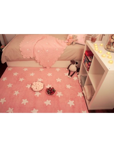 Tapis Lavables,Tapis Enfant: Étoiles Blanches Tapis Lavables,Tapis Enfant: Étoiles Blanches