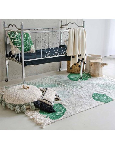 Tapis Lavables,Tapis Enfant: Tropical Vert Tapis Lavables,Tapis Enfant: Tropical Vert