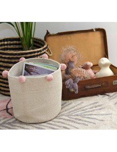 Boîtes & Paniers de rangement,Panier de Rangement: Natural