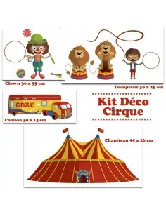 Kit Deco Promo,Kit Stickers: Cirque