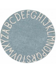 Tapis Lavables,Tapis Enfant: Rond ABC 2