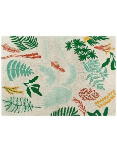 Tapis Lavables,Tapis Enfant: Plantes Botaniques