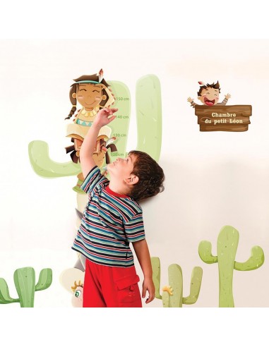 Stickers Indiens & Cowboys,Sticker Cowboys et Indiens : Toise Stickers Indiens & Cowboys,Sticker Cowboys et Indiens : Toise