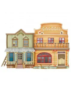 Stickers Indiens & Cowboys,Sticker Cowboys: Taverne et Saloon