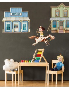 Stickers Indiens & Cowboys,Sticker Cowboys: Western Tavern 2