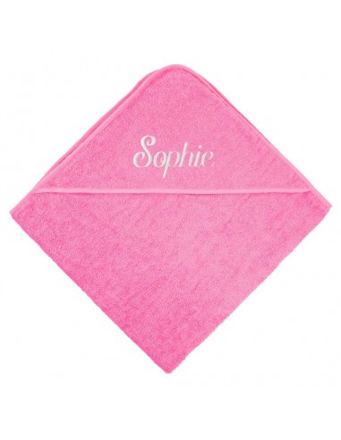Linge de Bain,Cape de Bain Rose Personnalisée: Linge de Bain,Cape de Bain Rose Personnalisée: