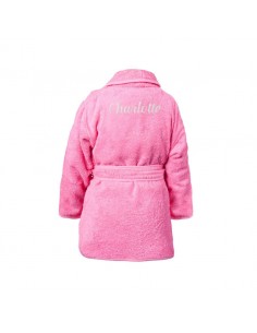 Linge de Bain,Peignoir Enfant Personnalisé: Rose