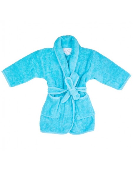 Linge de Bain,Peignoir Enfant Personnalisé: Bleu