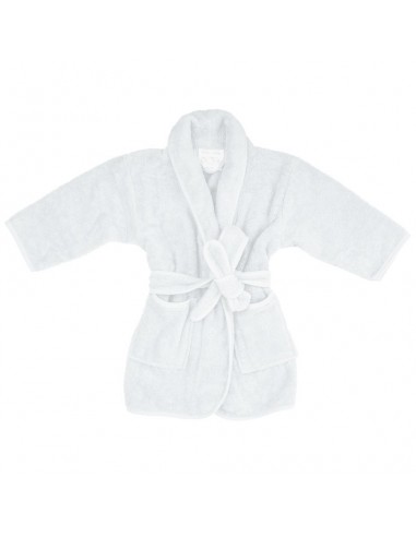 Linge de Bain,Peignoir Enfant Personnalisé: Blanc Linge de Bain,Peignoir Enfant Personnalisé: Blanc