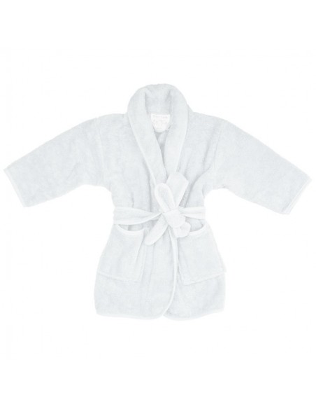 Linge de Bain,Peignoir Enfant Personnalisé: Blanc