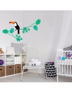 Stickers Jungle & Savane,Stickers Jungle: Toucan 2