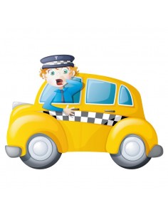 Stickers Voiture & Transports,Sticker Transport: Taxi &