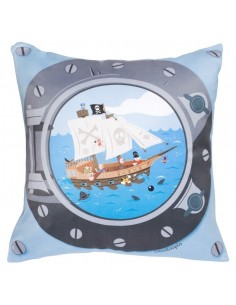 Coussins Déco,Coussin Hublot des Pirates