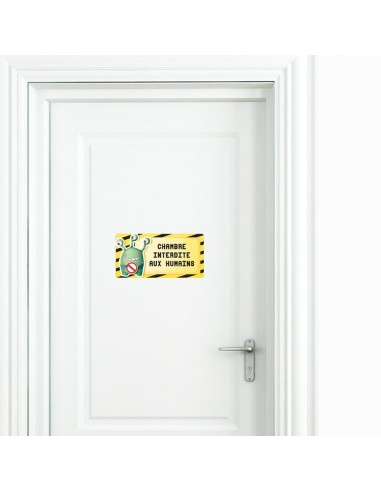 Stickers Espace,Sticker Interdit aux Humains Stickers Espace,Sticker Interdit aux Humains