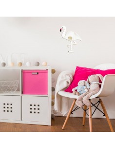 Miroir enfant,Miroir: Flamant rose 2