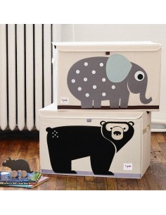 Coffre a jouet & Bancs,Coffre à Jouets Ours 2