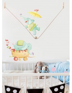 Stickers Cirque,Sticker Cirque: Éléphant 2