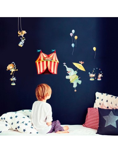 Stickers Voiture & Transports,Sticker Frise: Chapiteau du Cirque Stickers Voiture & Transports,Sticker Frise: Chapiteau du Cirque