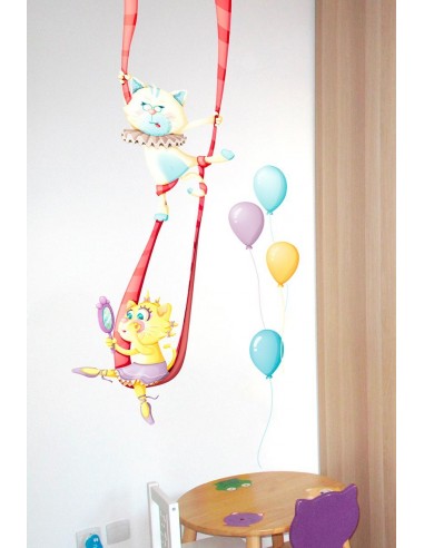 Stickers Cirque,Sticker Cirque: Ruban Aérien Stickers Cirque,Sticker Cirque: Ruban Aérien