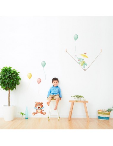 Stickers Cirque,Sticker Cirque: Ballons Verts Stickers Cirque,Sticker Cirque: Ballons Verts